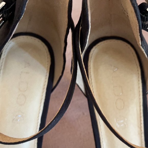 Also black, embellished heels. - Picture 7 of 8